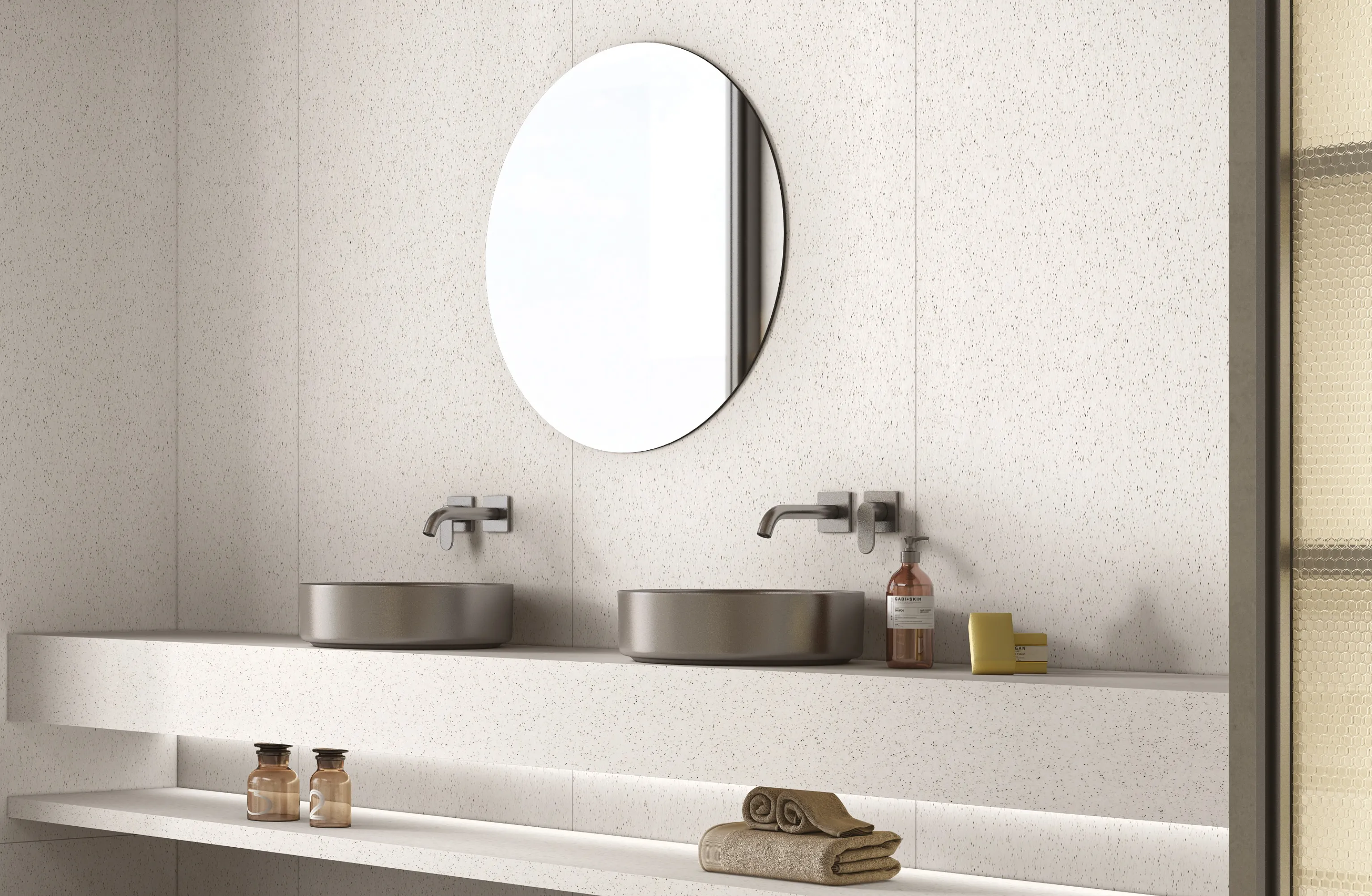 The Hidden Advantage of Fewer Grout Lines in Slab Tiles