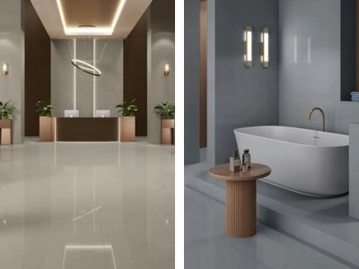 How Finish Changes the Look of Large Slab Tiles